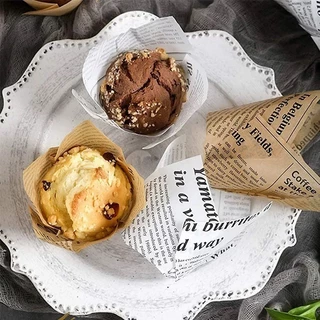 🧁🍰 ถ้วยมัฟฟิน ถ้วยทิวลิป ถ้วยคัพเค้ก แพ็กละ 50 ใบ