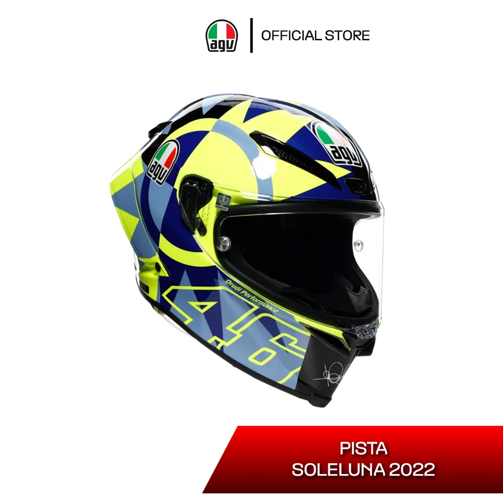 หมวกกันน็อค AGV PISTA GP RR / SOLELUNA 2022