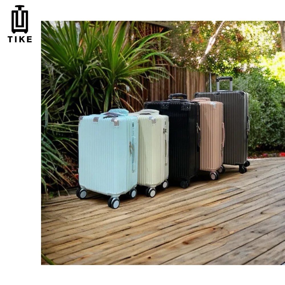 TIKE 【รับประกัน 2 ปี】กระเป๋าเดินทาง ล้อหมุน บอดี้ PC100% กันน้ำ 20/24/28 นิ้ว ล้อสากล 360° luggage