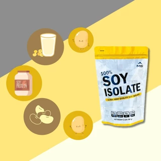 MS SOY PROTEIN ISOLATE ซอยโปรตีน ถั่วเหลือง โปรตีนพีช แพ้ WHEY ทานได้