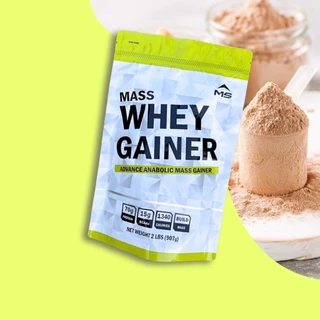 MS MASS WHEY PROTEIN GAINER แมส เวย์ โปรตีน จาก นม รส ช้อกโกแลต
