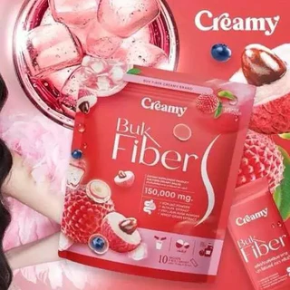 (📍กดในไลฟ์ถูกกว่า📍)🩷 Buk Fiber Creamy🩷 บุก ไฟเบอร์ ครีมมี่ ดีท็อกซ์ 1 ห่อ 10 ซอง