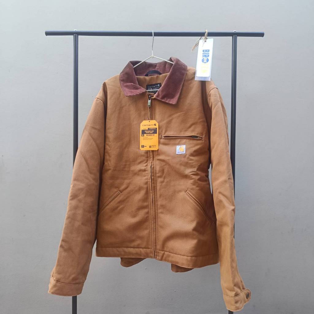 BIR2KEEN : Carhartt Detroit Jacket Relaxed Fit 1038280 เสื้อแจ็คเก็ต ของแท้ มือหนึ่ง พร้อมจัดส่งในไท