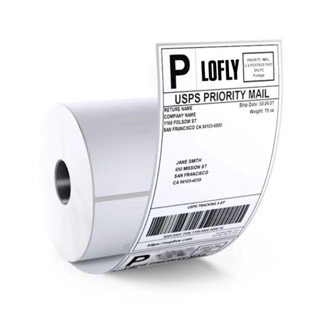 【ราคาโรงงาน】100x150 กระดาษความร้อน กระดาษสติ๊กเกอร์ กระดาษปร…