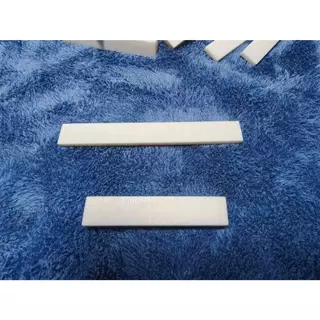 แท่งกระดูกสำหรับใช้ทำ Nut และ Saddle กีตาร์ , Bone Saddle Blank , Bone Nut Blank