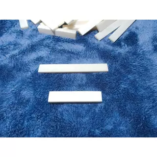 แท่งกระดูกสำหรับใช้ทำ Nut และ Saddle กีตาร์ , Bone Saddle Blank , Bone Nut Blank