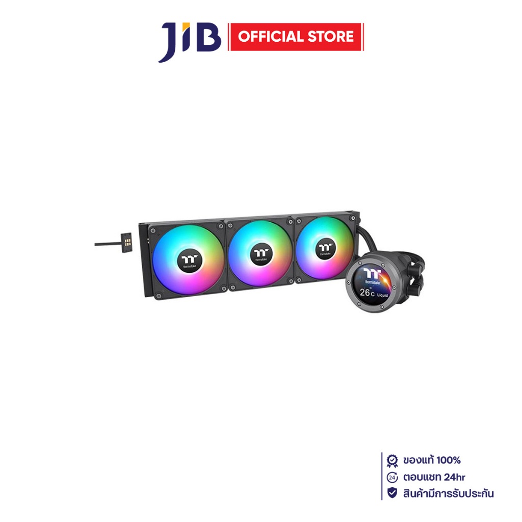 CPU LIQUID COOLER (ระบบระบายความร้อนด้วยน้ำ) THERMALTAKE TH360 V2 ULTRA EX ARGB SYNC - BLACK