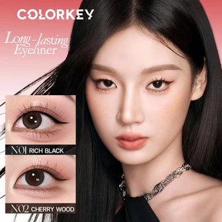 COLORKEY SKINNY LASTING LIQUID EYELINER อายไลเนอร์ เส้นเล็กขนาด 0.01 มม. เส้นคม สีชัด กันน้ำ ติดทน