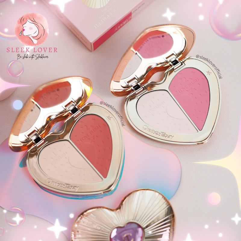 [ลด 1,992.- เก็บโค้ดทักแชท]🔻พร้อมส่ง&แท้🔻CHARLOTTE TILBURY PILLOW TALK BEAUTY SOULMATES FACE PALETTE