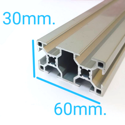 อลูมิเนียมโปรไฟล์ T-Slot 30 x 60, Aluminium Profile T30 x 60