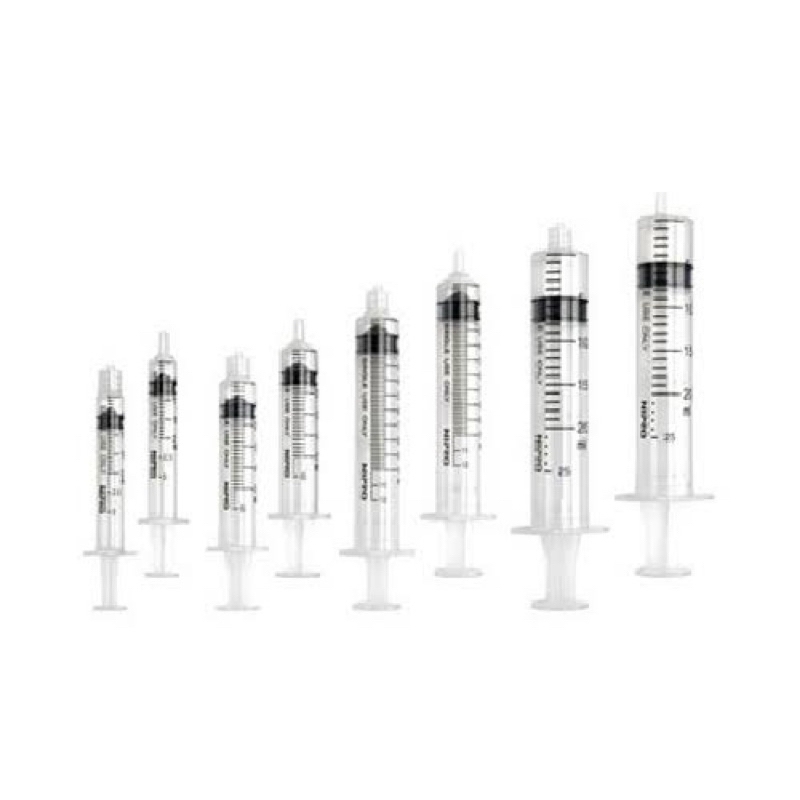 [แพ็ก5ชิ้น] กระบอกฉีดยา, ไซริงค์พลาสติก, SYRINGE ขนาด 1ml,3ml,5ml