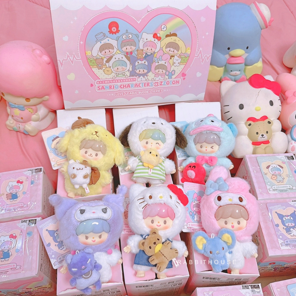 🧸 พร้อมส่งในไทย :: พวงกุญแจ ZZOTON SANRIO เลือกตัว เทเท