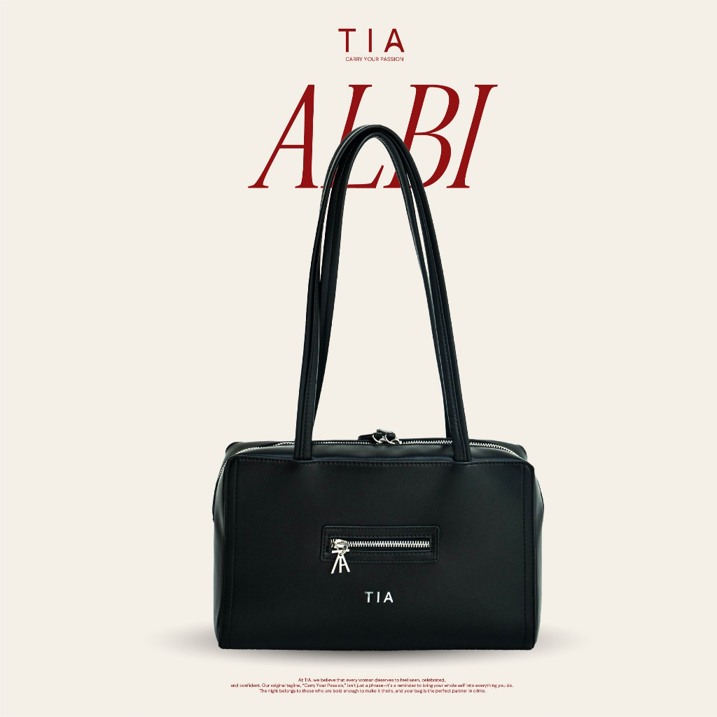 TIA รุ่น ALBI รหัส TIBF001 กระเป๋าแฟชั่นผู้หญิง กระเป๋าสะพายข้าง Shoulder Bag  มีทั้งหมด 3 สี