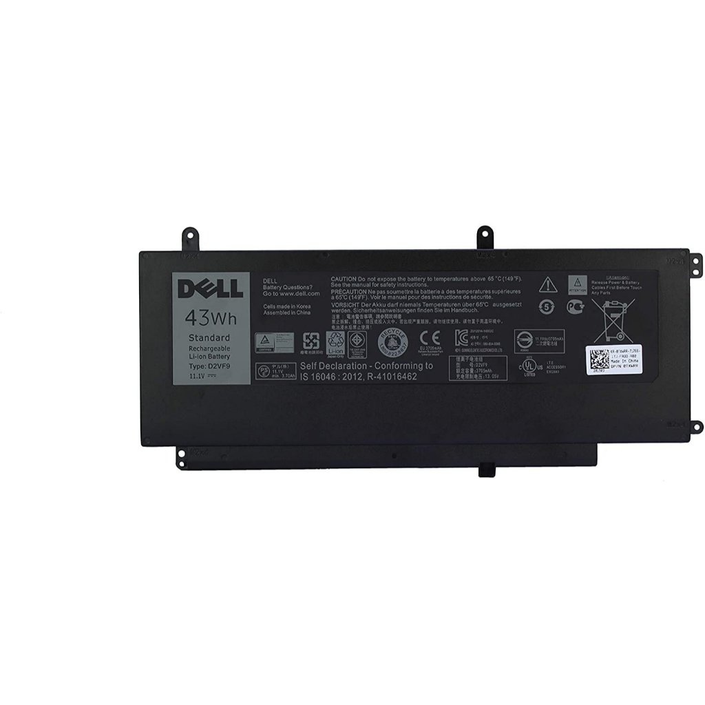 Battery Dell Inspiron 15 7547 Series D2VF9 : 11. V-3705mAh Black (CBB)