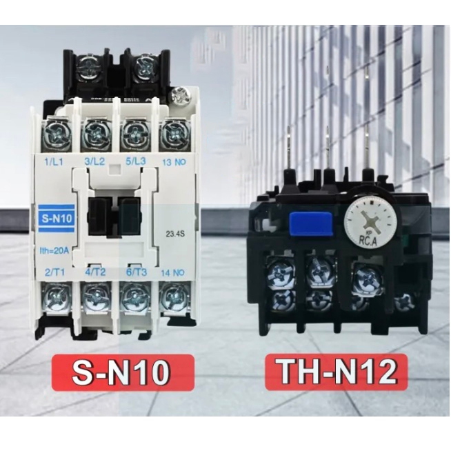 S-N10  แมกเนติก คอนแทคเตอร์  Magnetic Contactors S- N10 Coil 220V