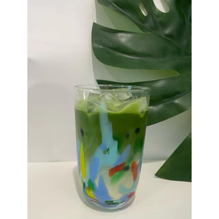klart handmade glass แก้วแฮนเมดสีสันสดใส 300/370 ml.