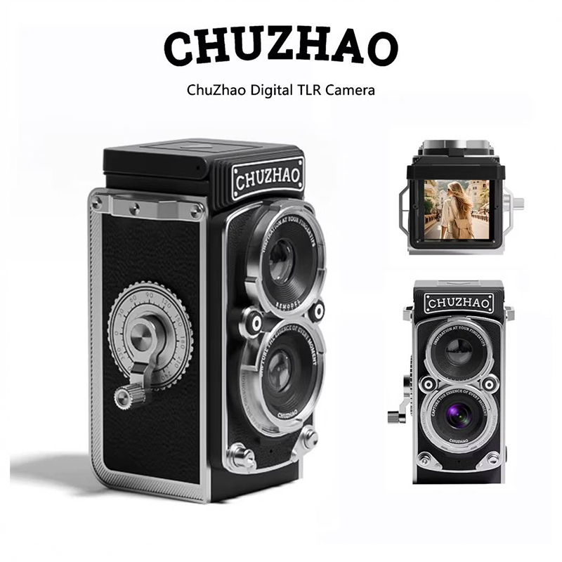 [ส่งด่วน] กล้องดิจิทัล CHUZHAO M1 Digital Camera Retro TLR Style CHUZ HAO Vintage Digital ประกันศูนย