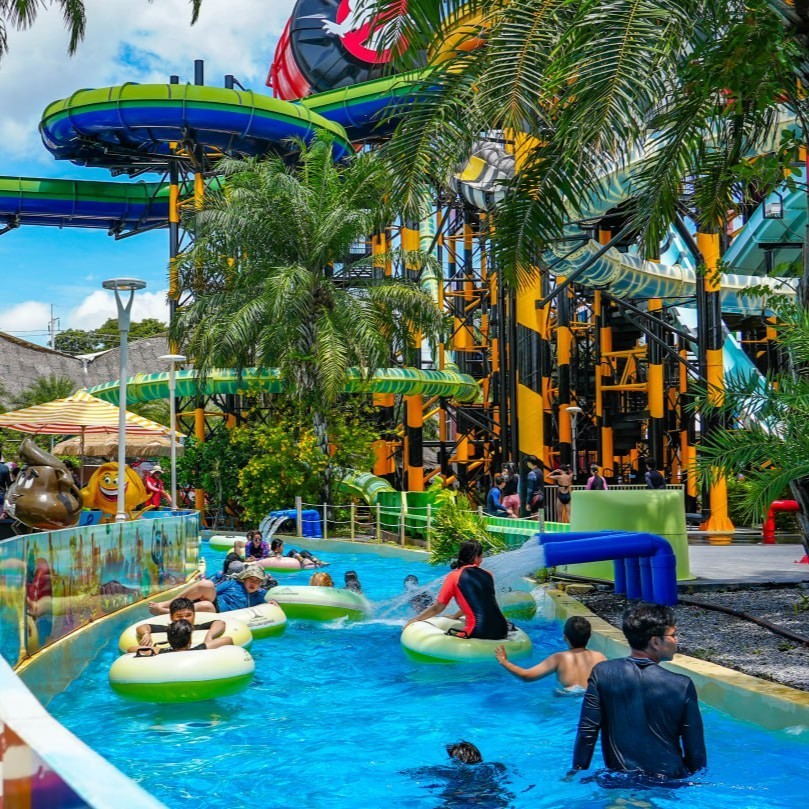 [E-Voucher] Columbia Pictures Aquaverse - บัตรสวนน้ำ 10 ใบ + เครดิตอาหารรวม 1000 + 5 ล็อคเกอร์