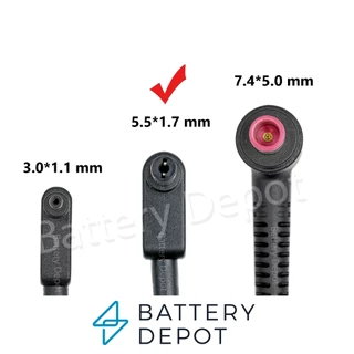 Acer Adapter ของแท้ 19V/3.42A 65W หัวขนาด 5.5*1.7mm สายชาร์จ เอเซอร์ อะแดปเตอร์, สายชาร์จ Acer
