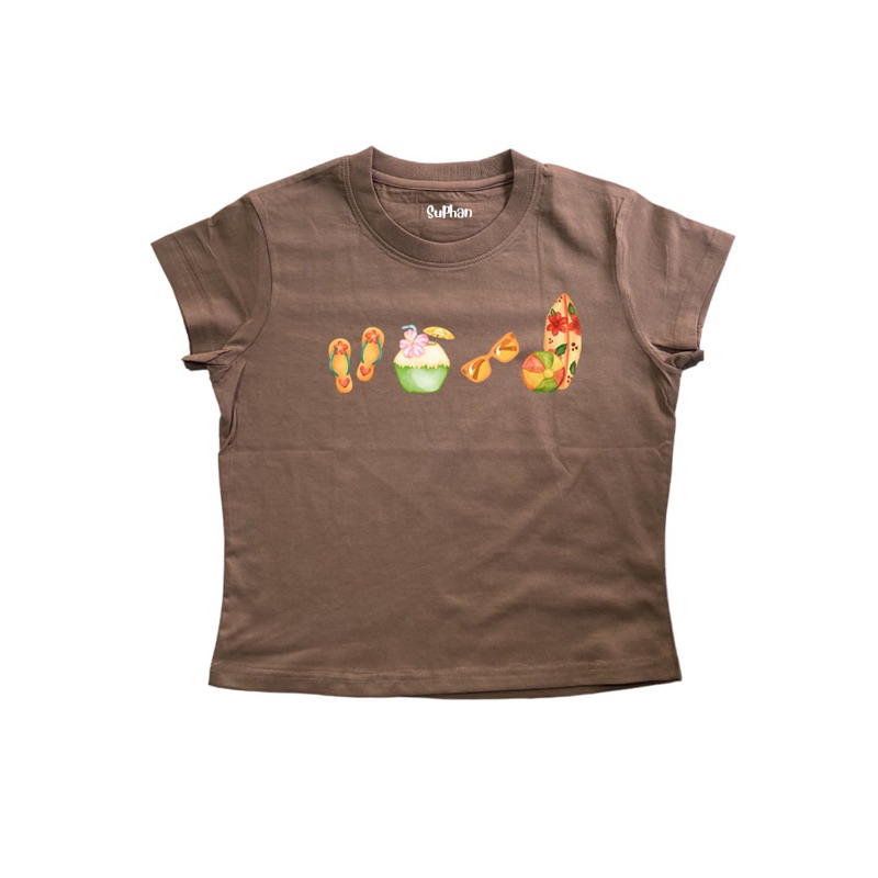 chicchi.cshop | เสื้อยืด babytee ลาย summer น่ารักสุดๆ พร้อมส่ง