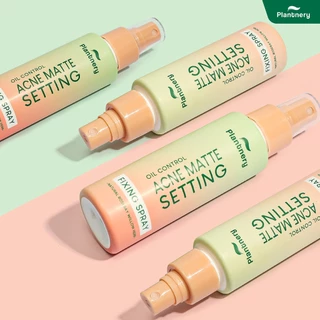 Plantnery Matte Oil Control Fixing Spray 60 ml ล็อคหน้าเป๊ะ ไม่หลุดเยิ้มตลอดวัน