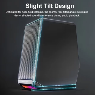 MeeGoo สำหรับคอมพิวเตอร์ เสียงสเตอริโอ 3D ที่มีเสียงใหญ่และเบสหนัก พร้อมไฟ LED RGB มีสีสัน