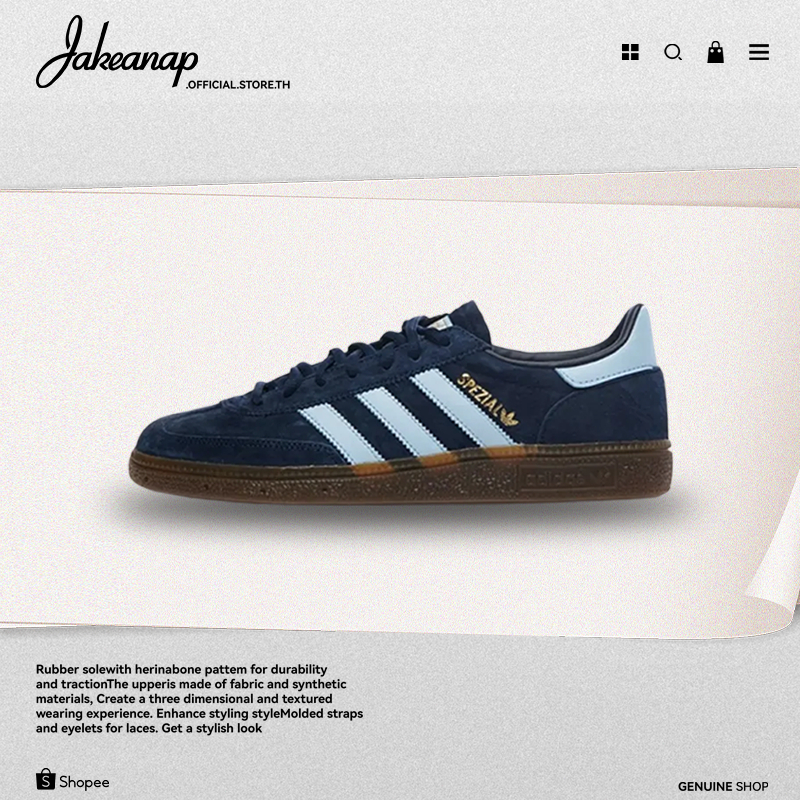 Adidas Originals Handball Spezial Navy Gum BD7633 [ ของแท้100% ]