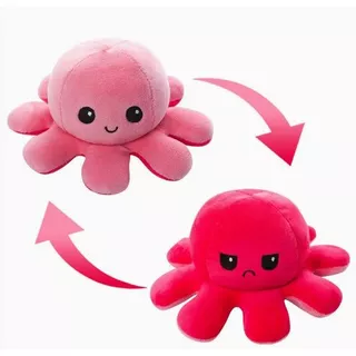 ส่งจากไทย !! 32 สี ตุ๊กตาปลาหมึก 20cm ตุ๊กตาปลาหมึกเปลี่ยนหน้า กลับด้านสลับสี พลิกเปลี่ยนสีได้