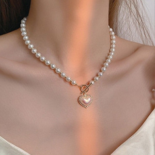 ❤️ร้านไทย❤️สร้อย สร้อยคอไข่มุก โชคเกอร์ไข่มุก เครื่องประดับส…