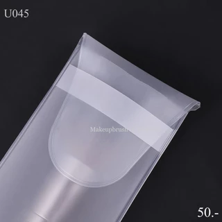 Makeupbrush ร้านไทย แท้ พร้อมส่ง ซองใส่แปรงแต่งหน้า อุปกรณ์ กระเป๋าใส่แปรงแต่งหน้า พลาสติก ซอง U045