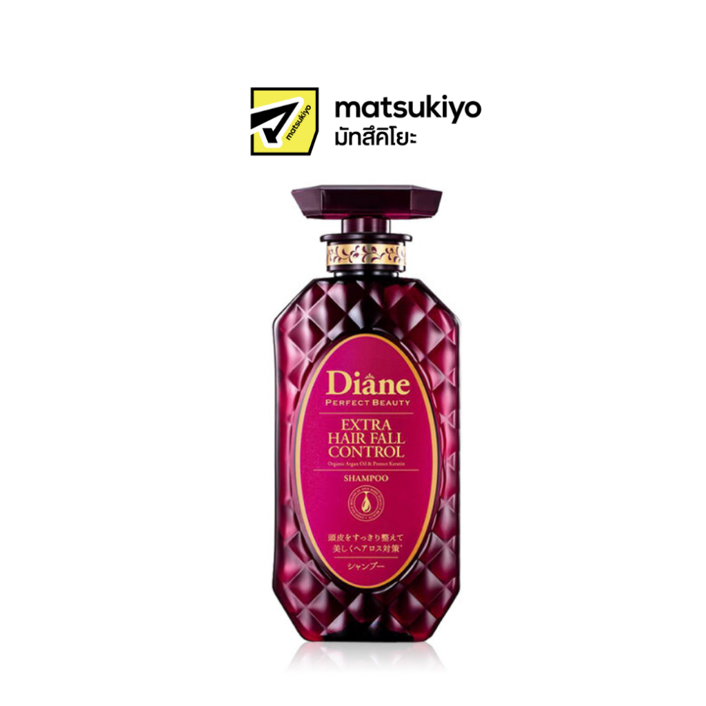 Moist Diane Hair Fall Control Shampoo 450ml. มอยส์ไดแอนแชมพูแฮร์ฟอลคอนโทรล 450มล.