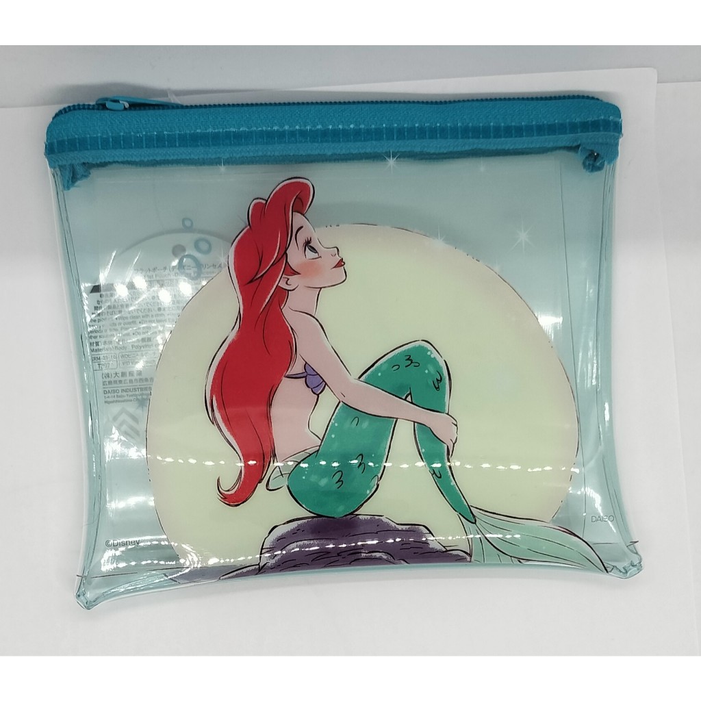 【Dirct from Japan】Frat Pouch Disney Princess Ariel
