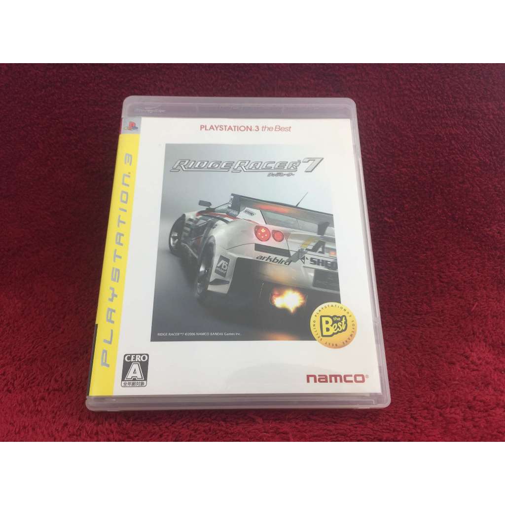 PS3 สากล RIDGE RACER 7 PLAYSTATION 3 สภาพตามรูปปก ZD26-145
