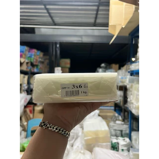ถุงแก้วใส ถุงOPP (แพ็คละ 1 กิโลกรัม) No1.5,2”,3”,4” แบบบาง ถุงใส่ขนม ถุงแก้วใสใส่อาหาร แพคเกจจิ้ง ***ราคาถูก***แพ็คละ1กก
