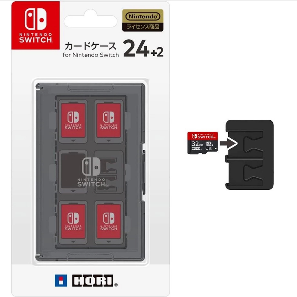 HORI Game Card Case 24+2 for Nintendo Switch [มือ1] [ตลับใส่การ์ดเกม] [เคสใส่การ์ด]