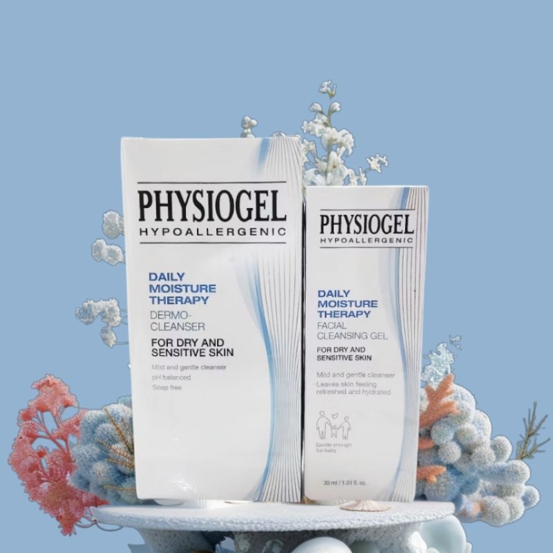 Set คู่ Physiogel Cleanser 50 ml. + Physiogel Cleansing gel 30 ml.