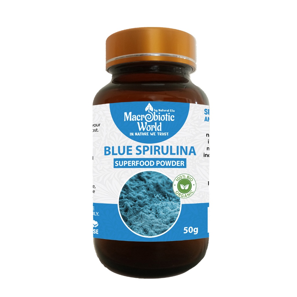 Organic/Bio Blue Spirulina Powder | ผงสาหร่ายบลูสไปรูลิน่า