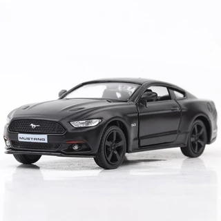 (ส่งจากไท)โมเดลรถยนต์เหล็ก สเกล 1:36 Ford Mustang ขนาดเล็ก แบบเปิดประตู