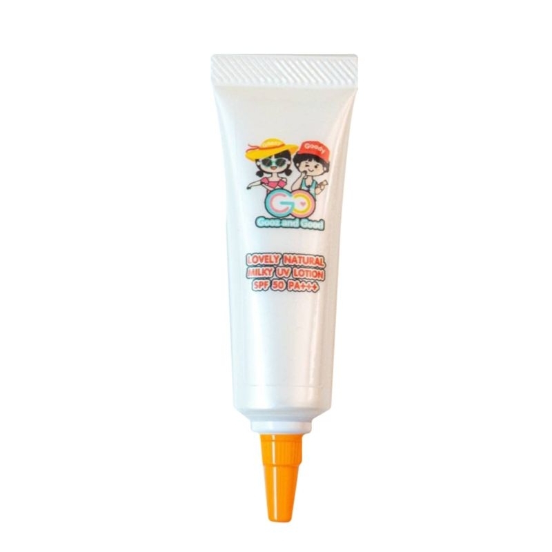 กันแดด Gooz and Good Lovely Natural Milky UV Lotion SPF 50 PA+++ 10g.
