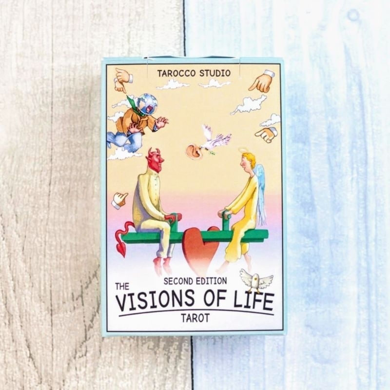 Visions of Life Tarot Second Edition ไพ่ยิปซีแท้แนวใหม่ ไพ่ทาโร่ต์ ไพ่ยิปซี Tarot cards decks
