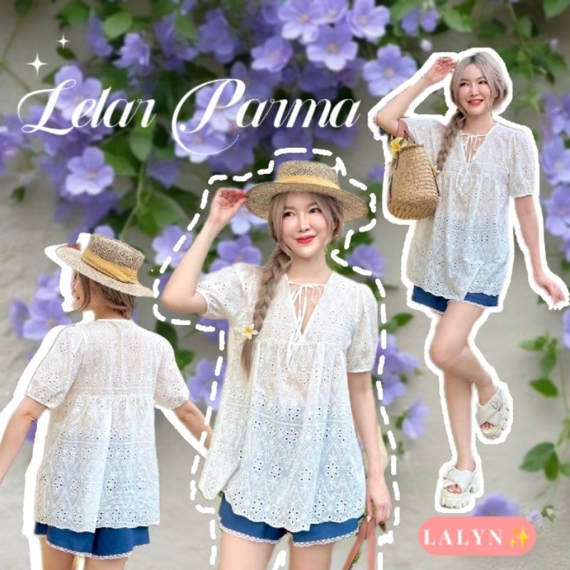#พร้อมส่ง​ 🏷️เสื้อลีล่า​(A46) //🏷️กางเกงพาร์ม่า