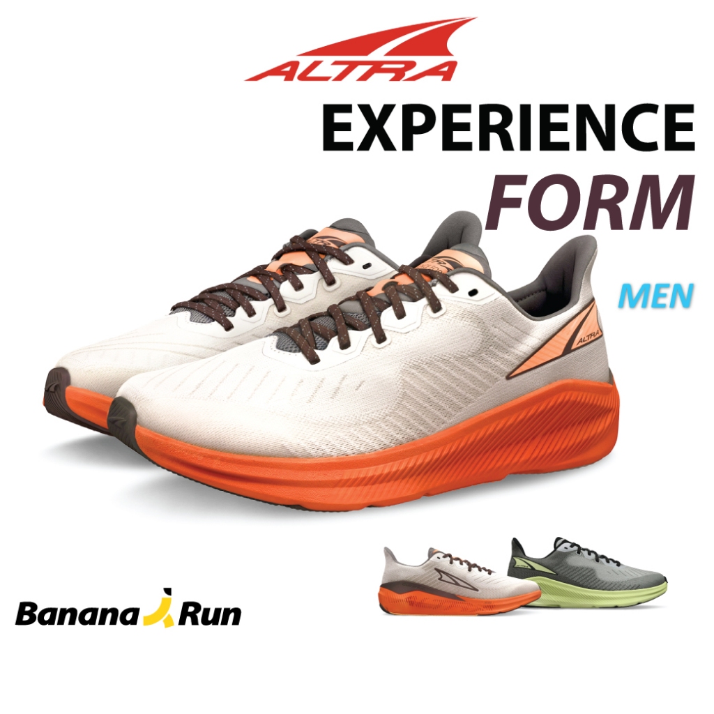 Altra Men's Experience Form รองเท้าวิ่งผู้ชาย สำหรับเท้าล้มเท้าแบน BananaRun