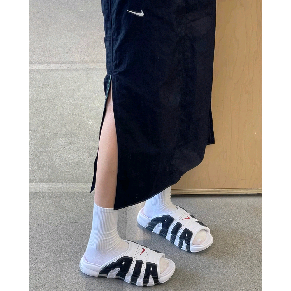 Nike Air More Uptempo Slide รองเท้ามีสายรัดรุ่นฮิต(ของแท้ 100%)