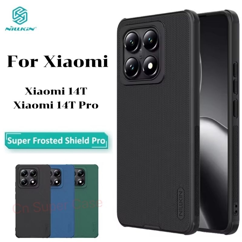 Nillkin เคสสำหรับ Xiaomi 15T Pro/15T/14T Pro/14T รุ่น Forsted Shield Pro เคสกันกระแทก ขอบยาง TPU