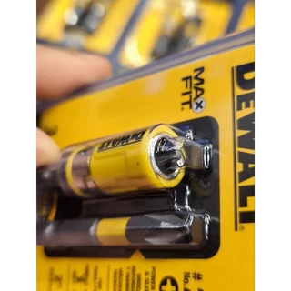 DeWalt ดอกไขควง DWA2PH2SL ของแท้ maxfit พร้อมถ้วยดูดแม่เหล็กแบบหมุนได้เพื่อการยึดเกาะและการควบคุมที่ดีขึ้น