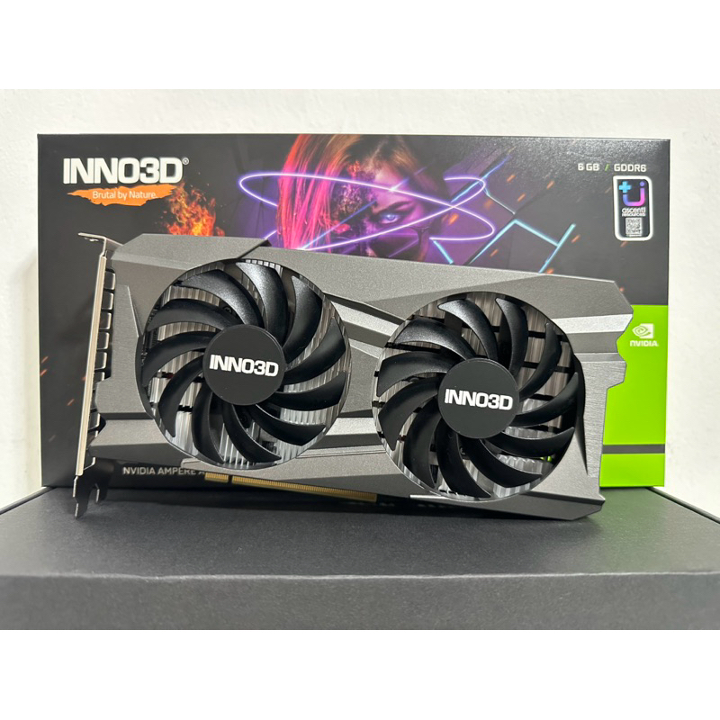 VGA INNO3D RTX3050 TWIN X2 6GB (การ์ดจอมือสอง)