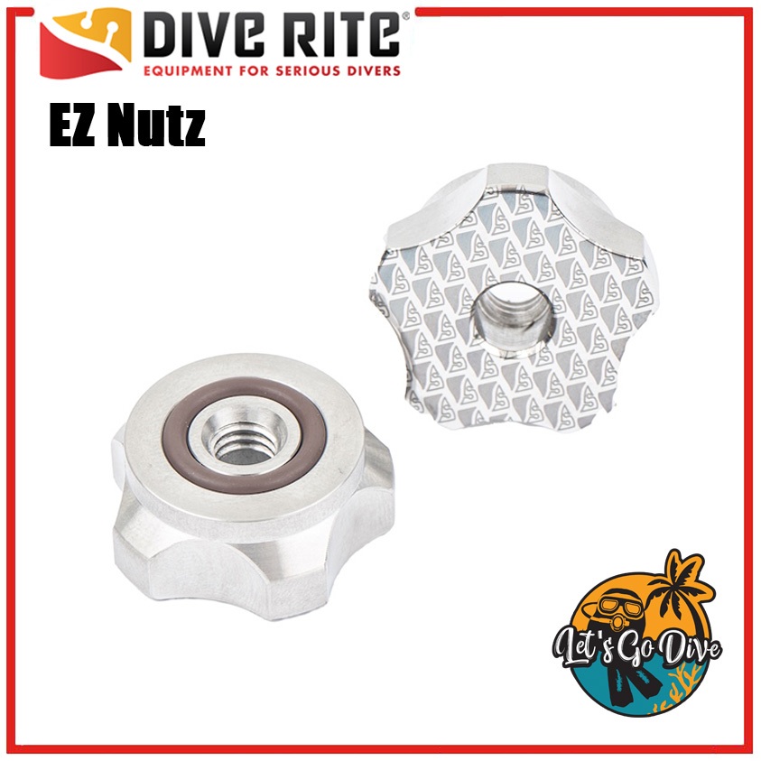 DIVE RITE - EZ Nutz for Transplate - ใช้งานง่าย แข็งแรงกว่า จับถนัดมือ หล่อสุดๆ
