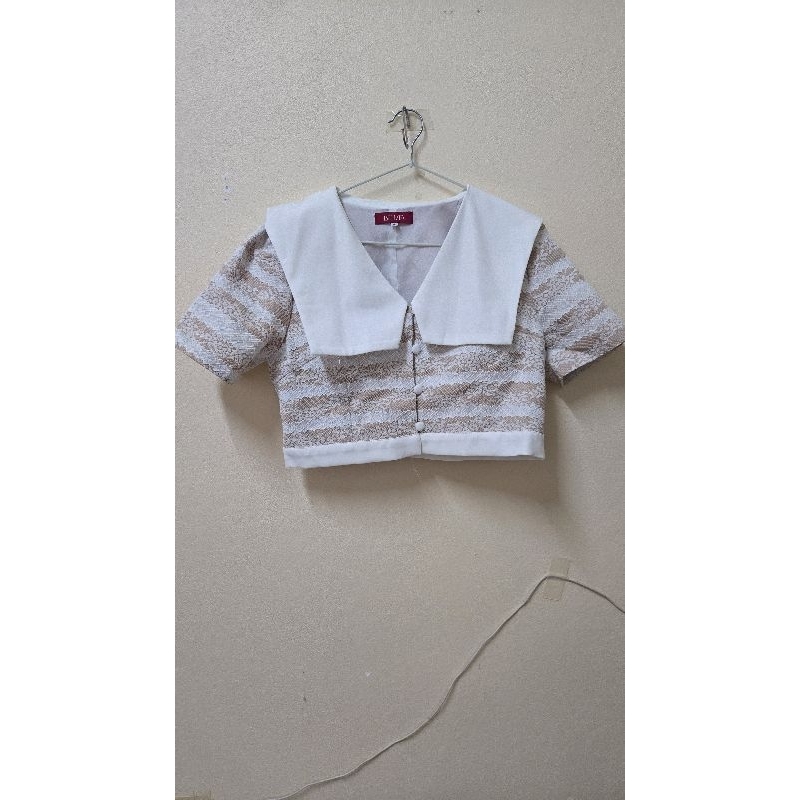 ชุดเซทเสื้อครอป+กระโปรง bellita