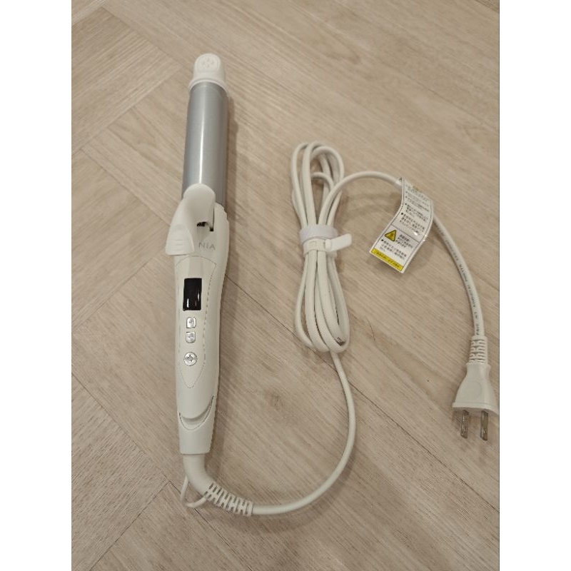 SALONIA 2 Way เครื่องรีดและม้วนผม สี Silver White (มือสอง)