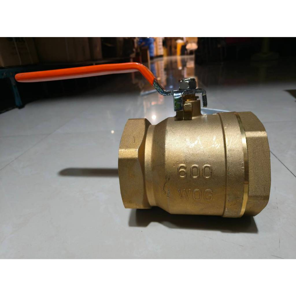 JK VALVE บอลวาล์วทองเหลือง Ball Valve Brass รุ่น B-B3 บอลวาล์วทองเหลือง ขนาด 2.1/2"-3"